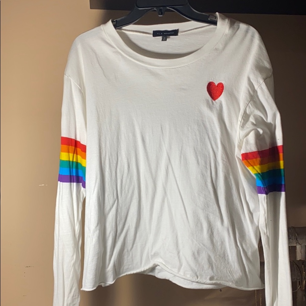 L.A Hearts Long Sleeve Crop Top